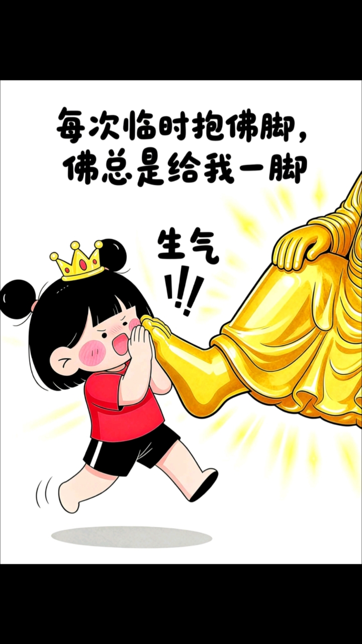每次临时抱佛脚,佛总是给我一脚