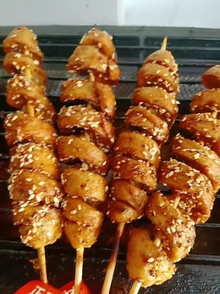 秘制红油烤面筋,简单易学一人可操作,四季火爆项目-度小视