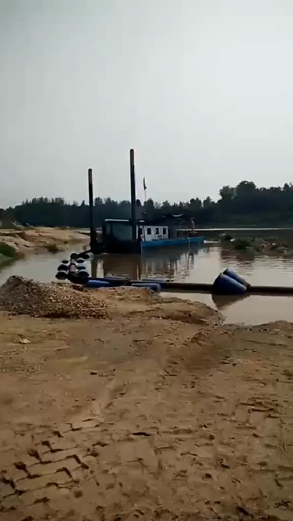 简易绞吸挖泥船抽沙船河道清淤设备实体制造厂家