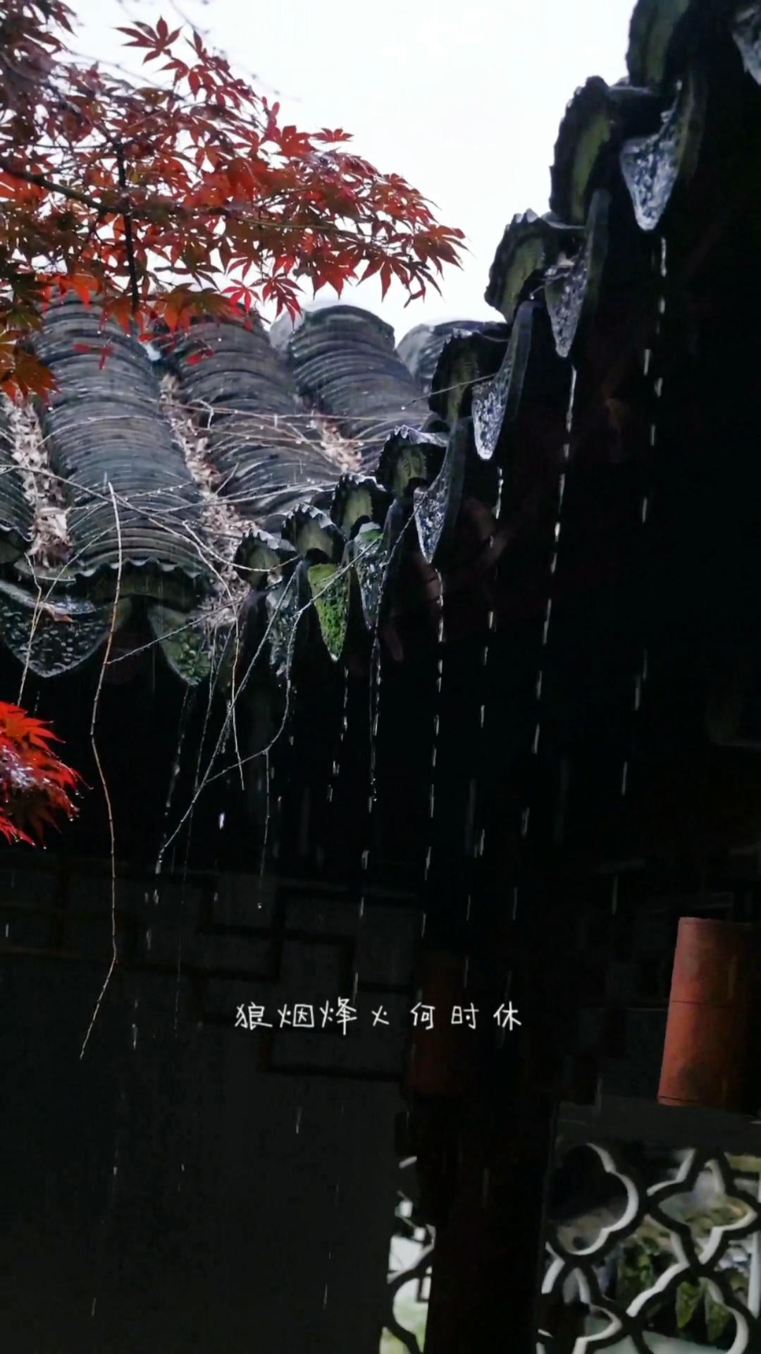 你喜欢夏天的雨吗?清清凉凉的很舒服,配上这首歌马上变成了伤感