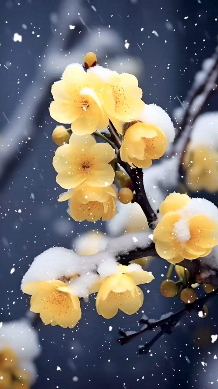 傲雪寒梅一支歌梅花绽放万重山,冰霜见雪陵关扉