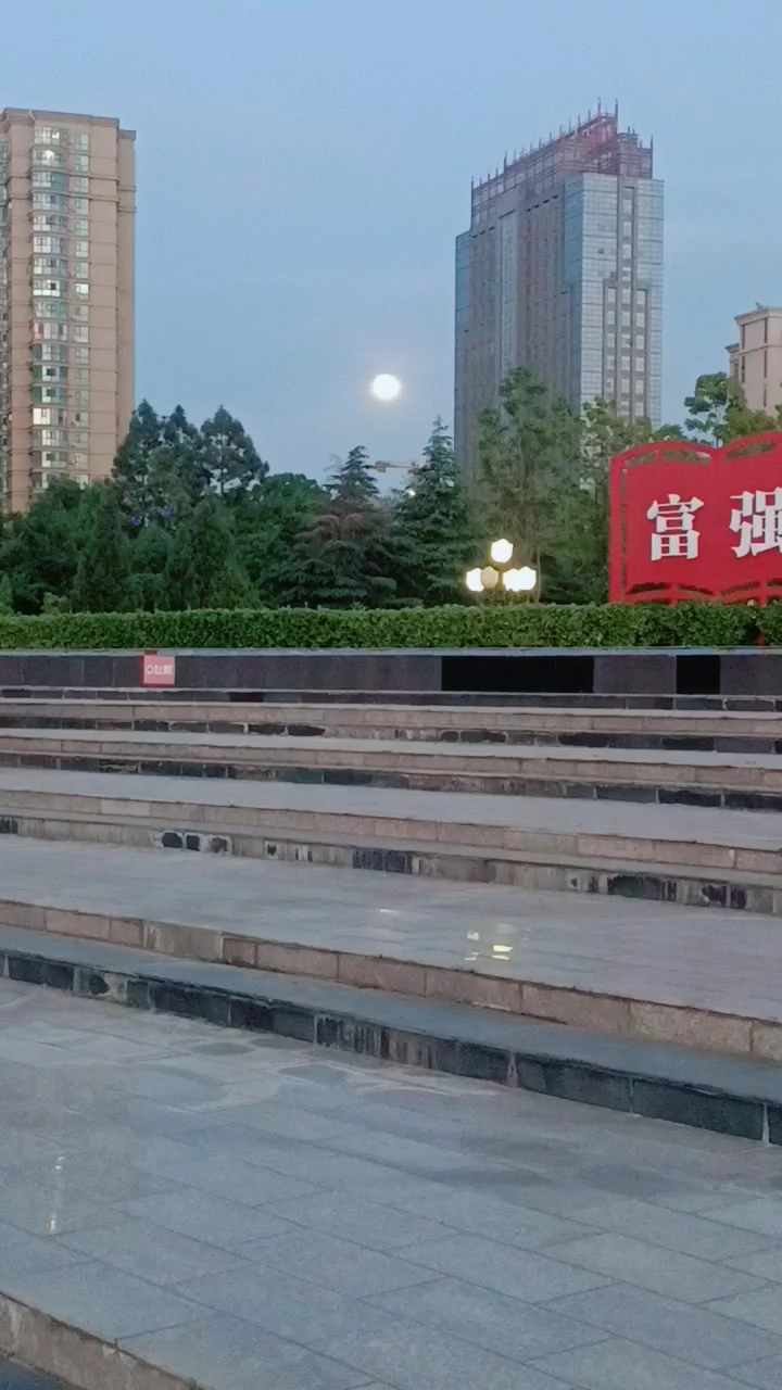 漯河市郾城区城市夜景