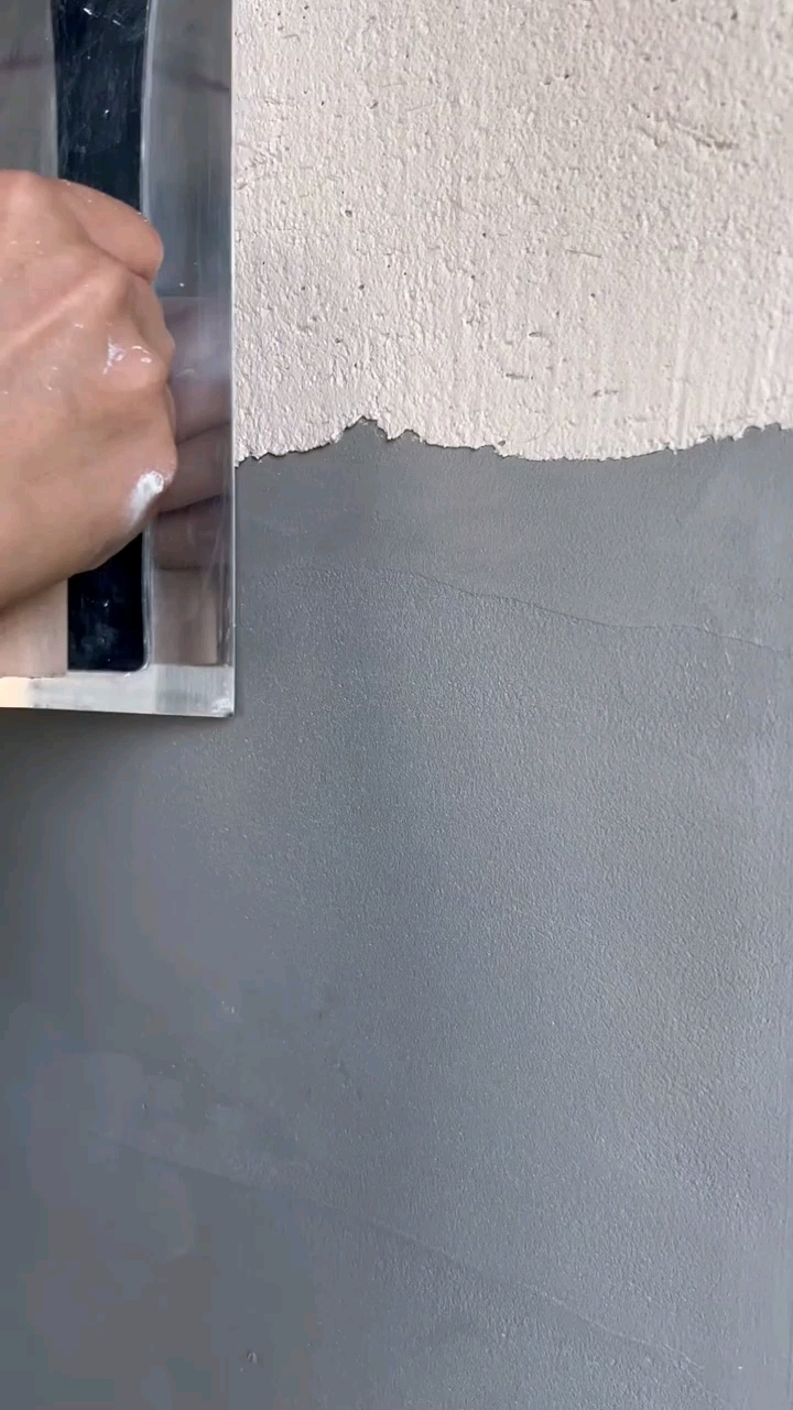 看稻草漆施工过程也太解压了