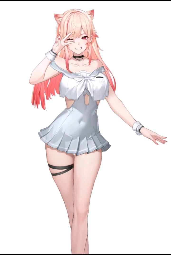 二次元美少女壁纸,尘白禁区 米娅
