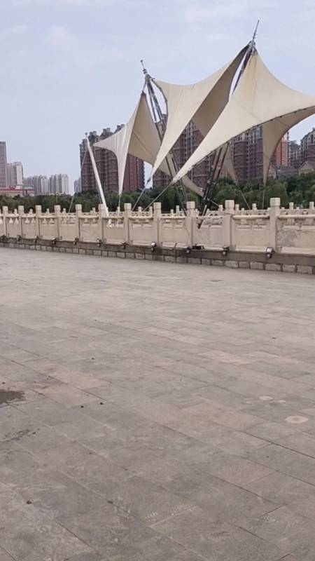 高唐南湖公园诗情画意景色宜人