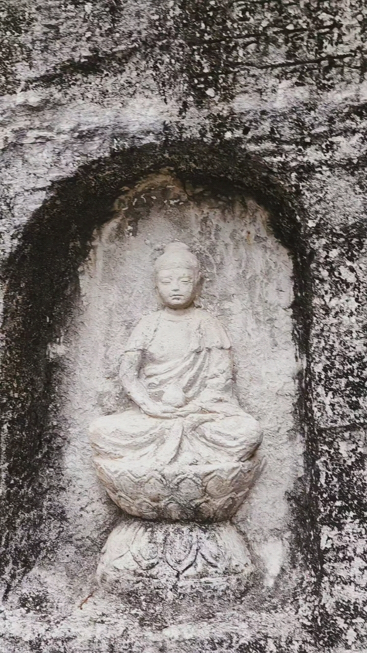 海丰莲花山鸡鸣寺壁佛 广东汕尾