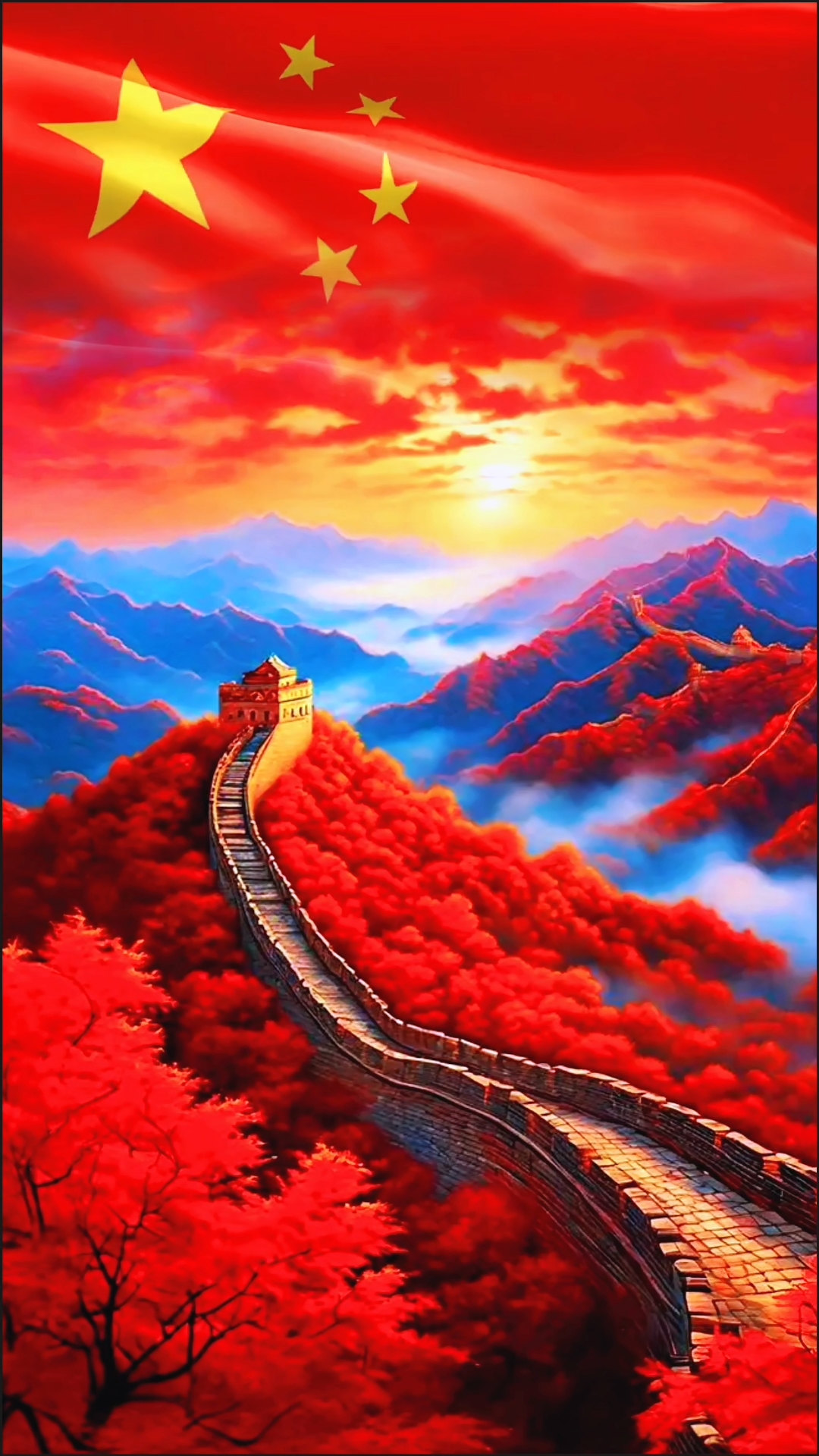 我爱你我的祖国!