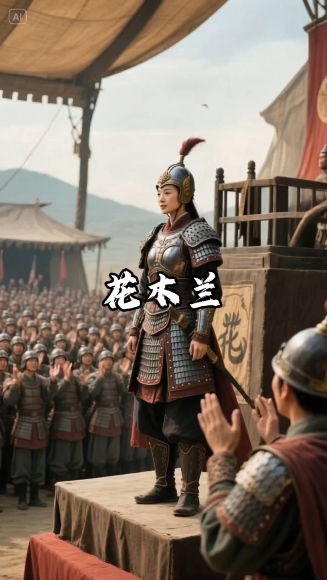 花木兰代父从军的故事