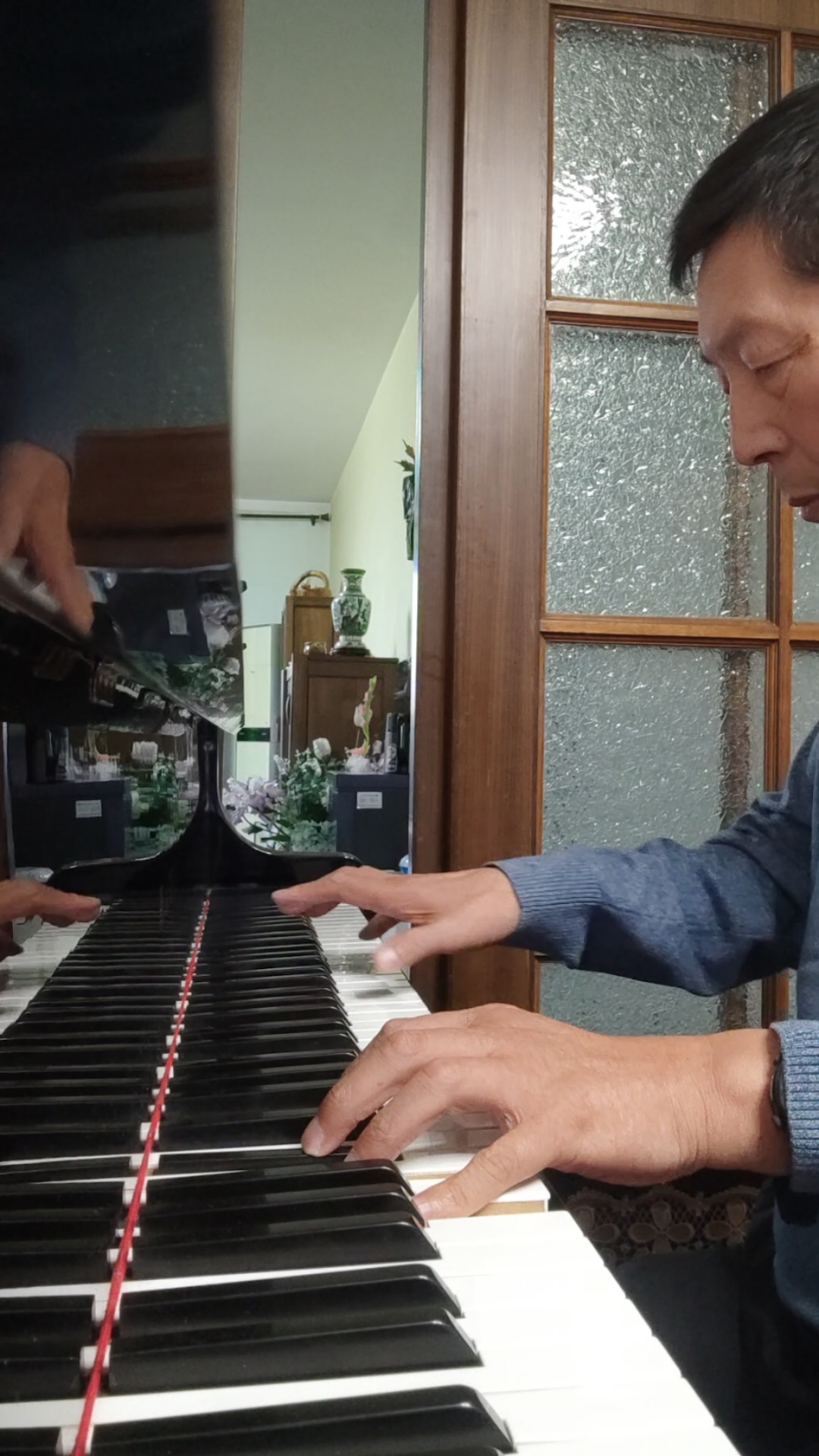 老年人学钢琴《莫扎特土耳其进行曲》