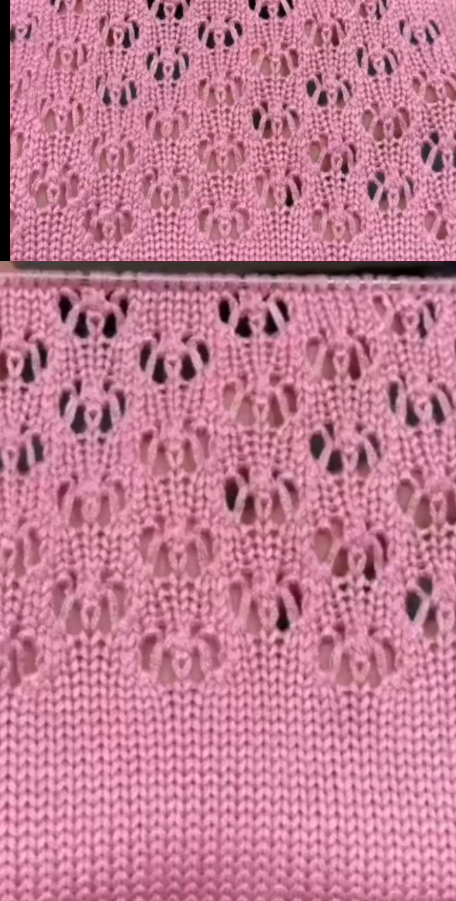 手工编织,好看镂空花花型