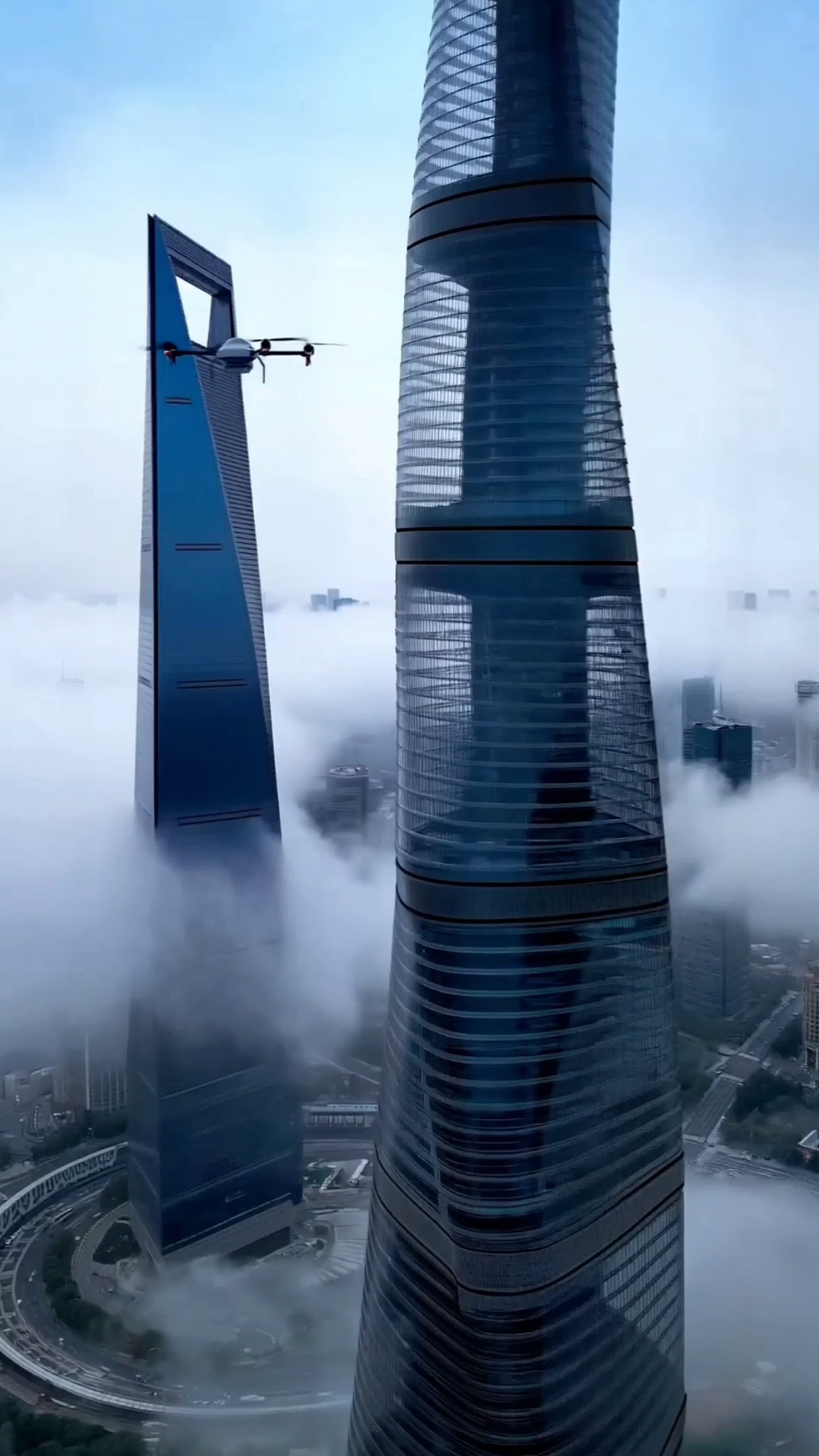 未来高科技摩天大楼