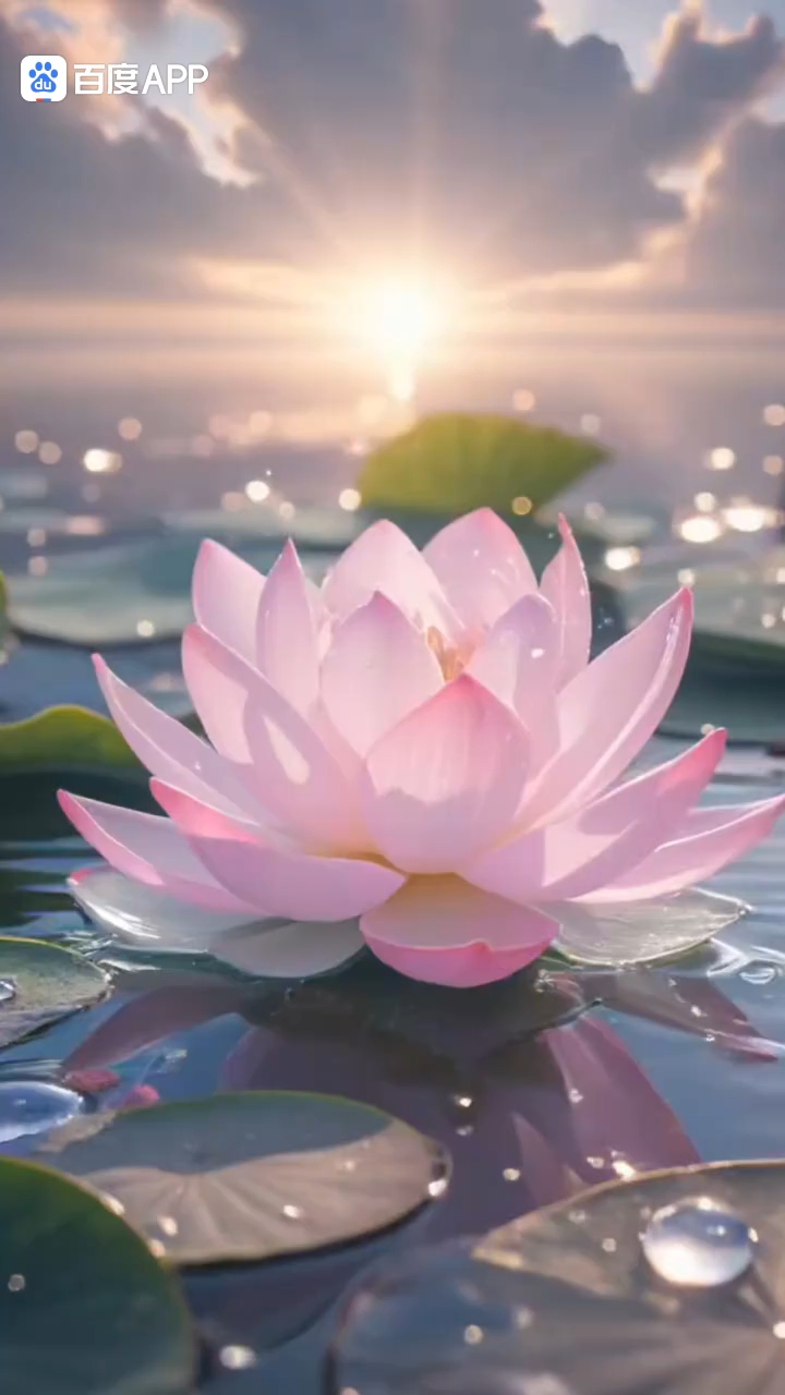 西方极乐时间的莲花如何越来越大,越来越美?