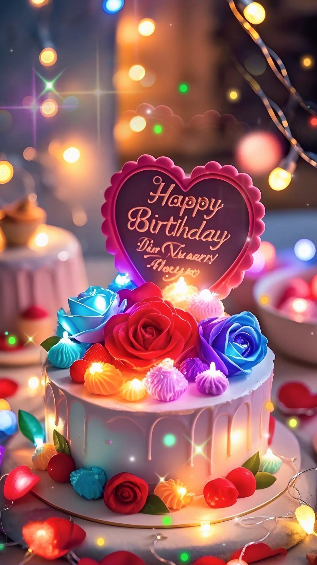 祝你生日快乐祝福视频同款定制,可添加名字/修改日期/替换照片