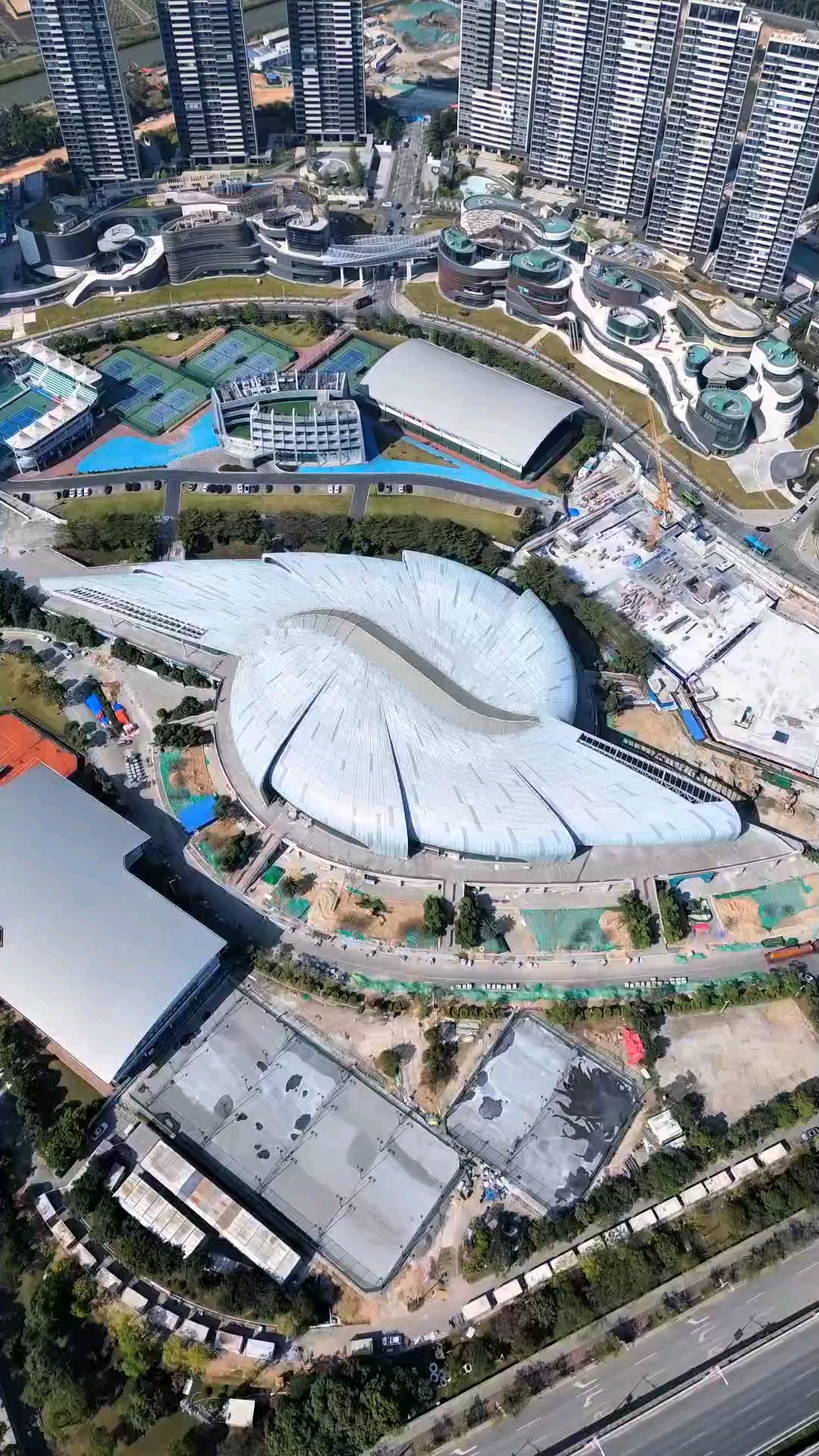 南沙体育馆,位于中国广东南沙区