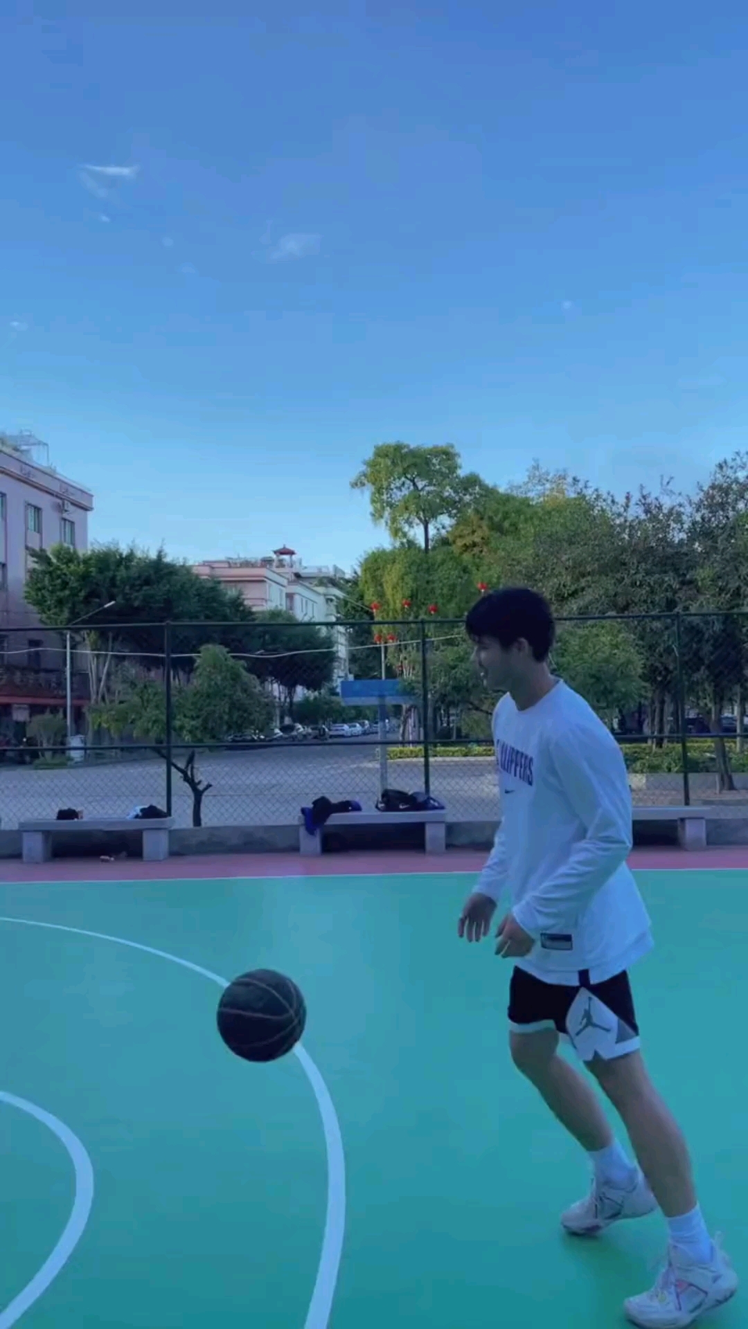 篮球表达心情!篮球男孩