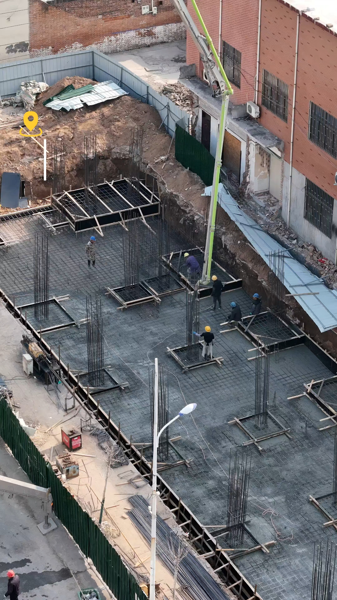 框架结构基础施工