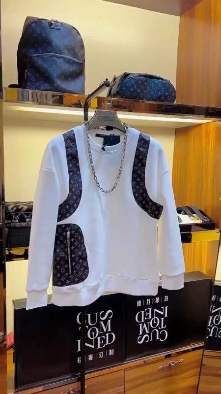 23年lv男士卫衣秋冬季穿搭必备