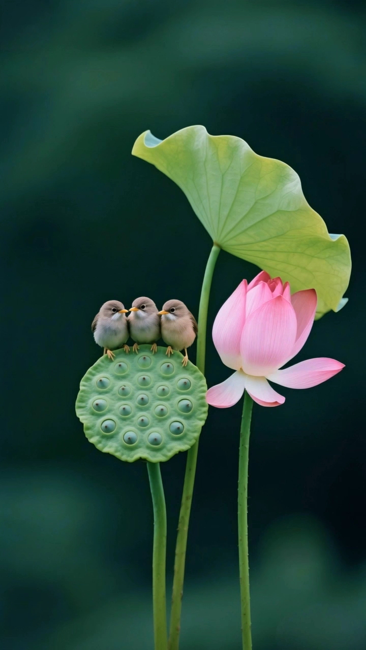 和谐治愈的画面!