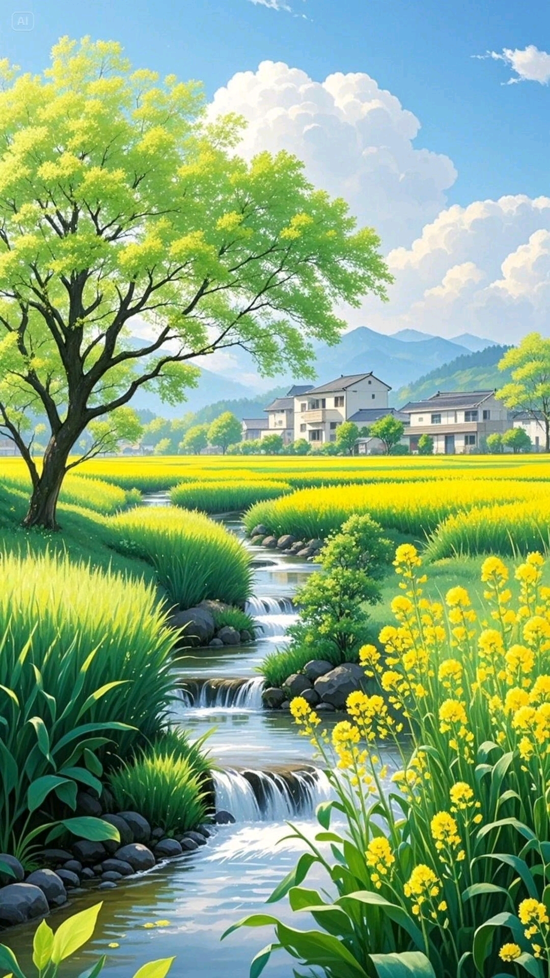 山水田园风光