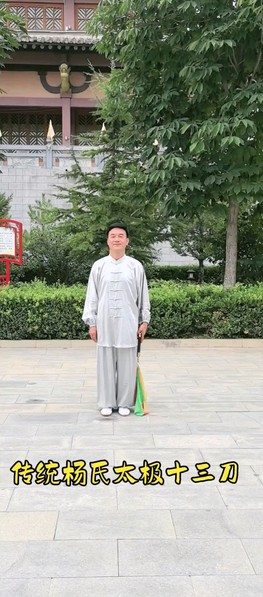 传统杨氏太极十三刀