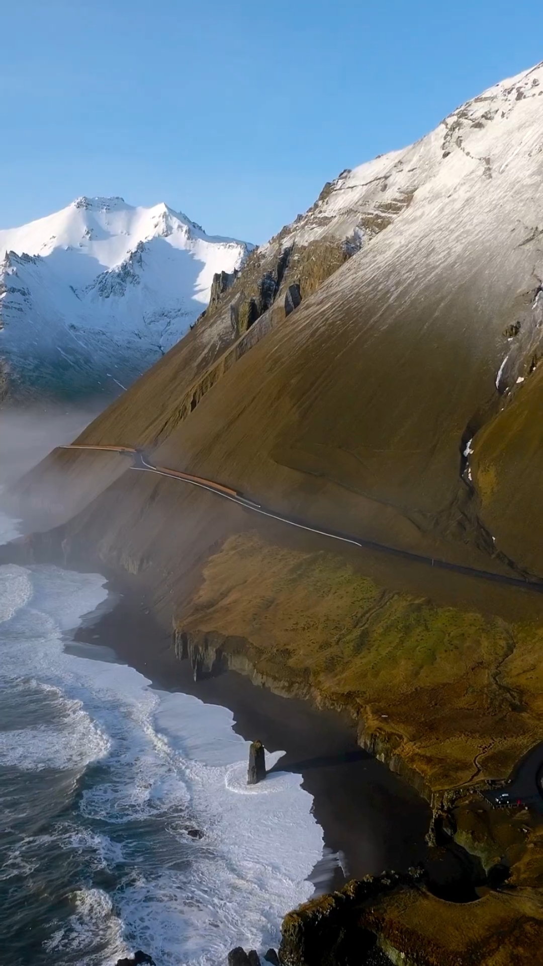 冰岛黑沙滩的极致之美