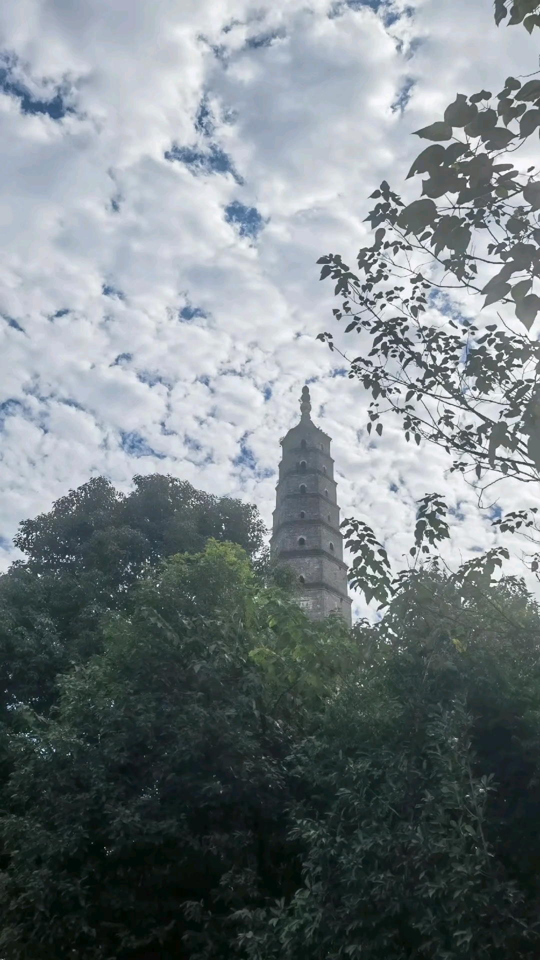 邛崃名胜古迹回澜塔