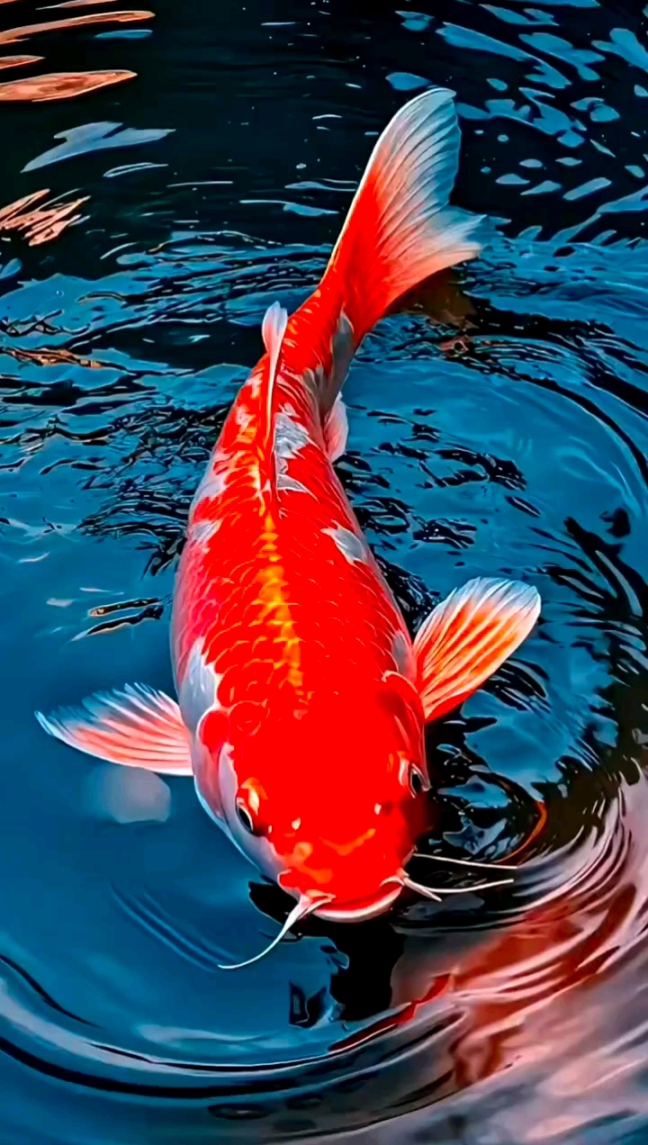 锦鲤送吉祥,好运永流传