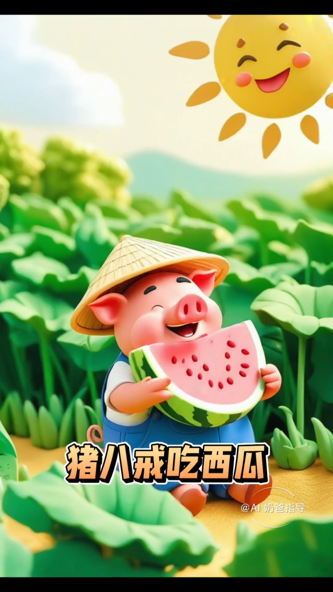 猪八戒吃西瓜