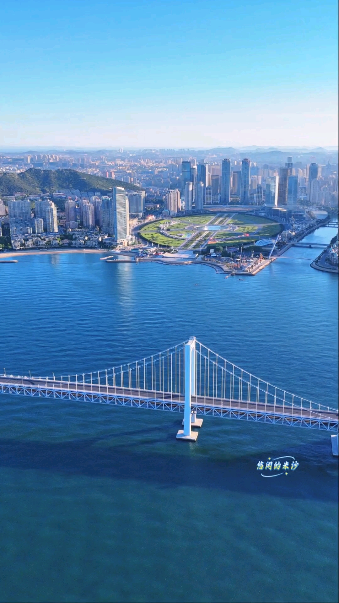 一镜到底,请跟我一起领略大连的碧海蓝天,美丽的海岸线