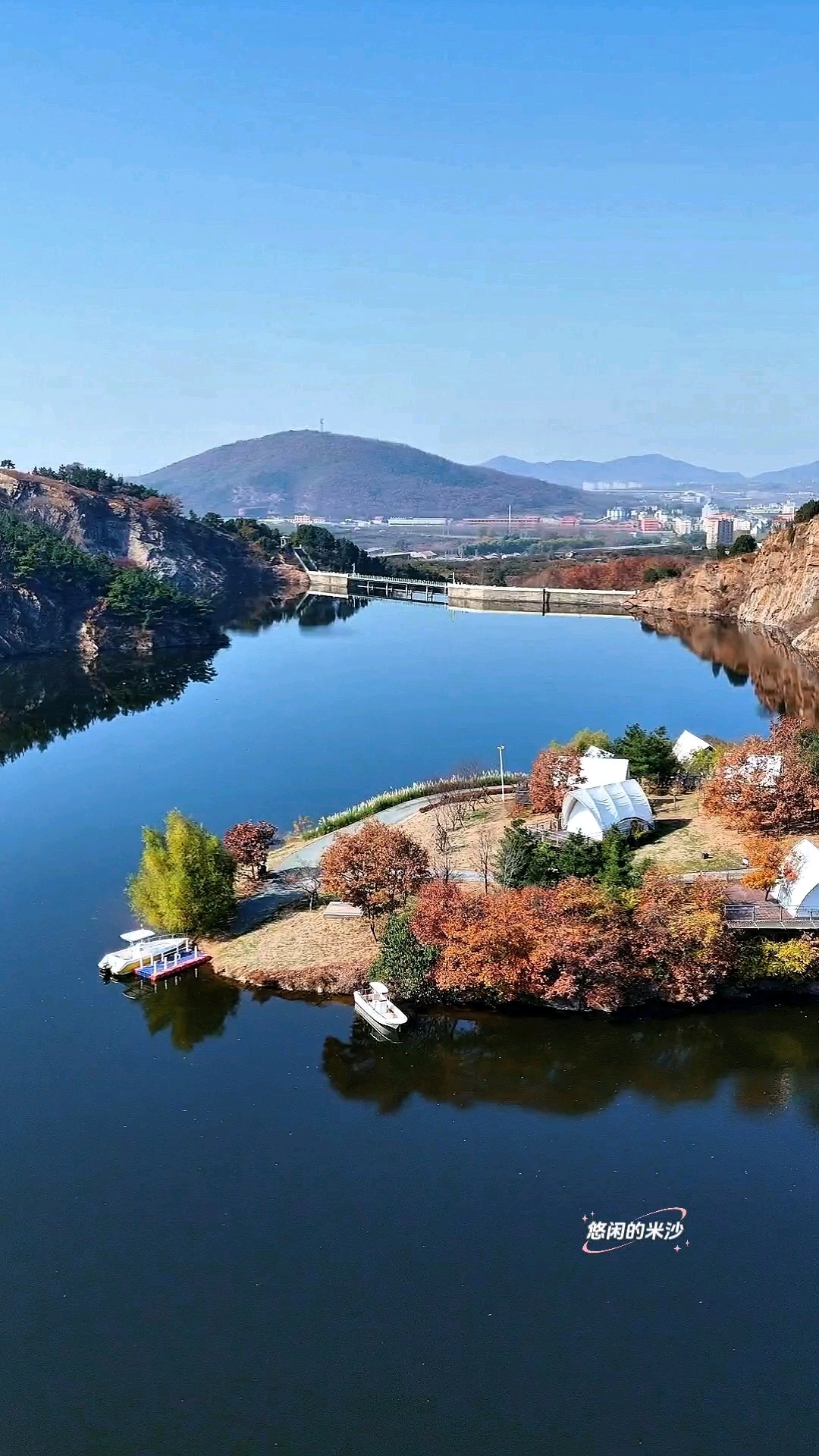 大连西山水库景点图片