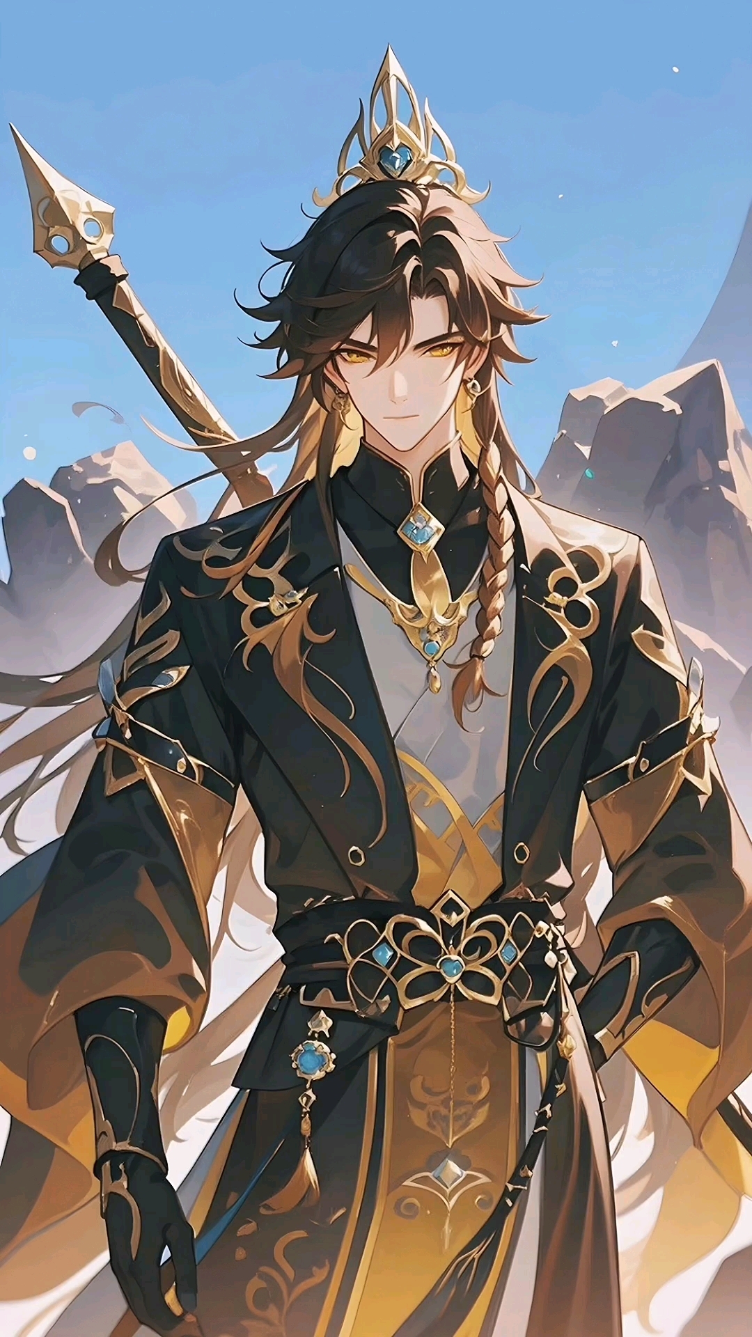 国漫,唯美,原神钟离