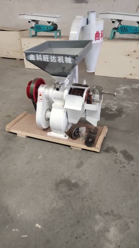 谷子扒皮机碾米机水稻谷子剥皮机玉米打碴子去皮机-度小视