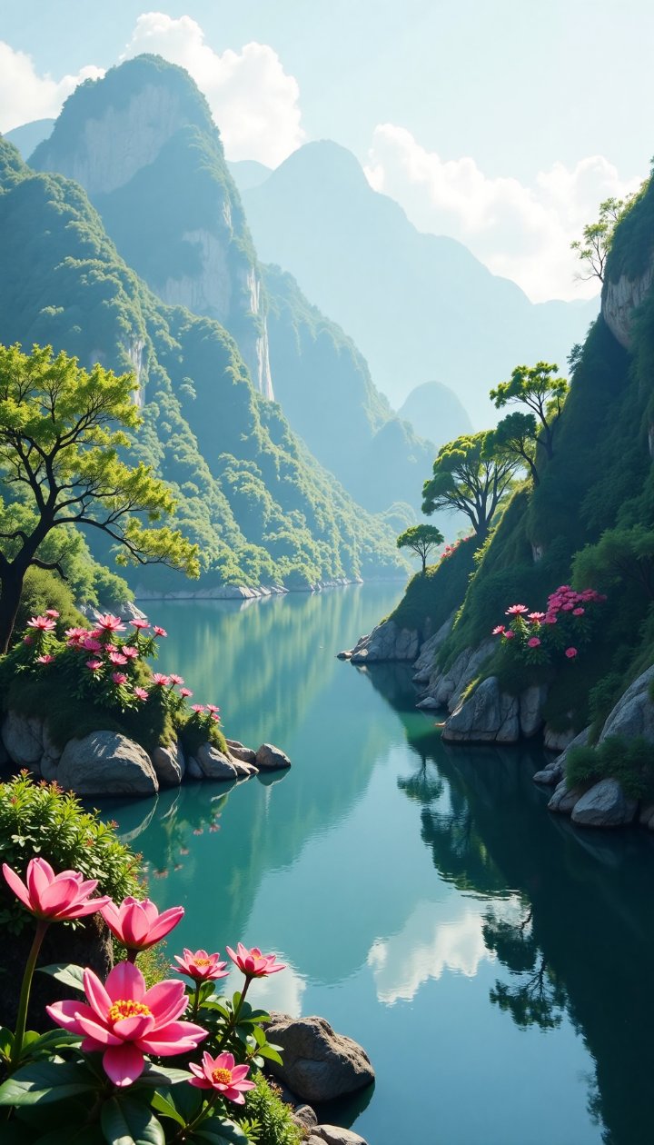 青山绿水好风光