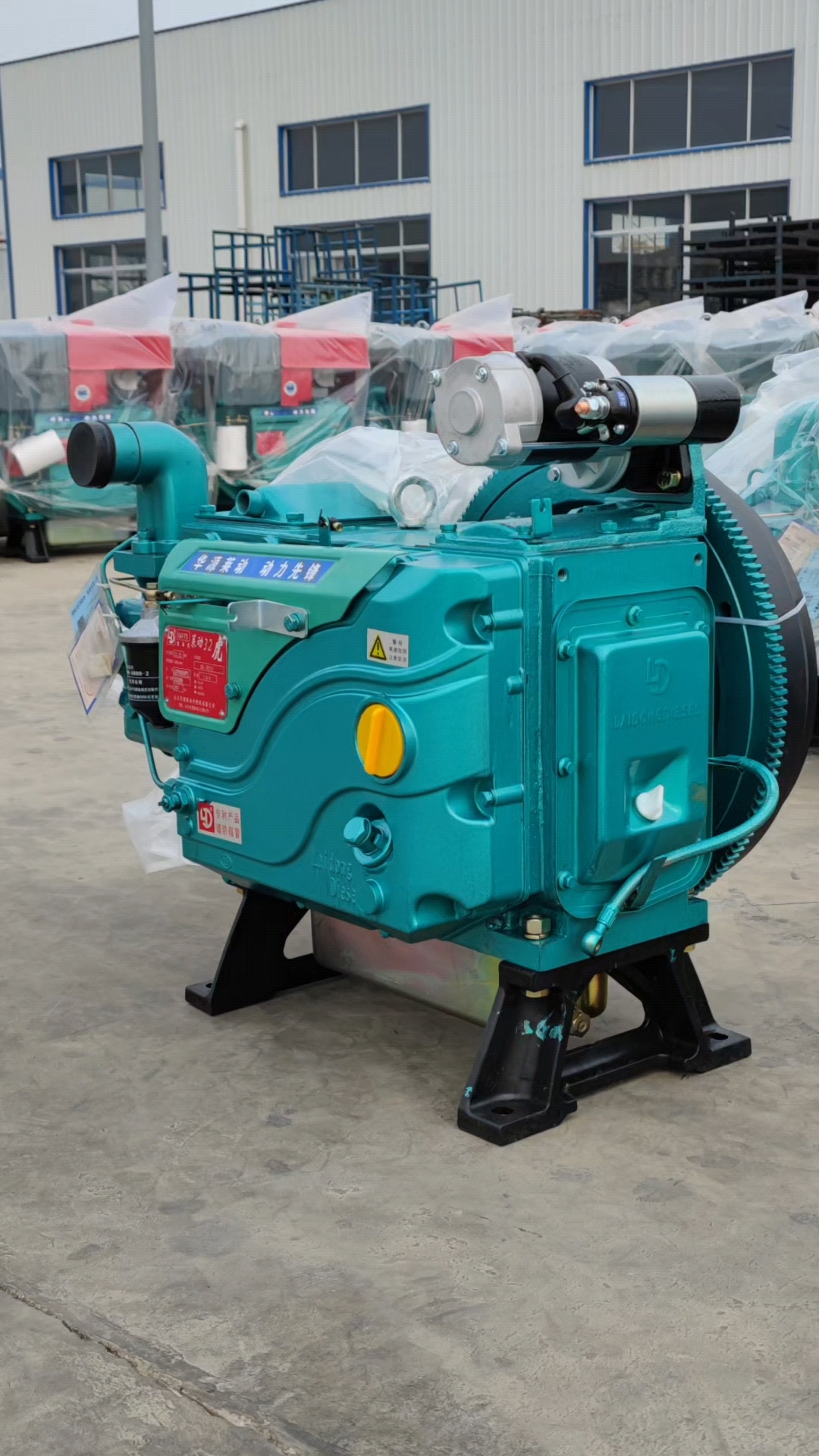 莱动单缸柴油机