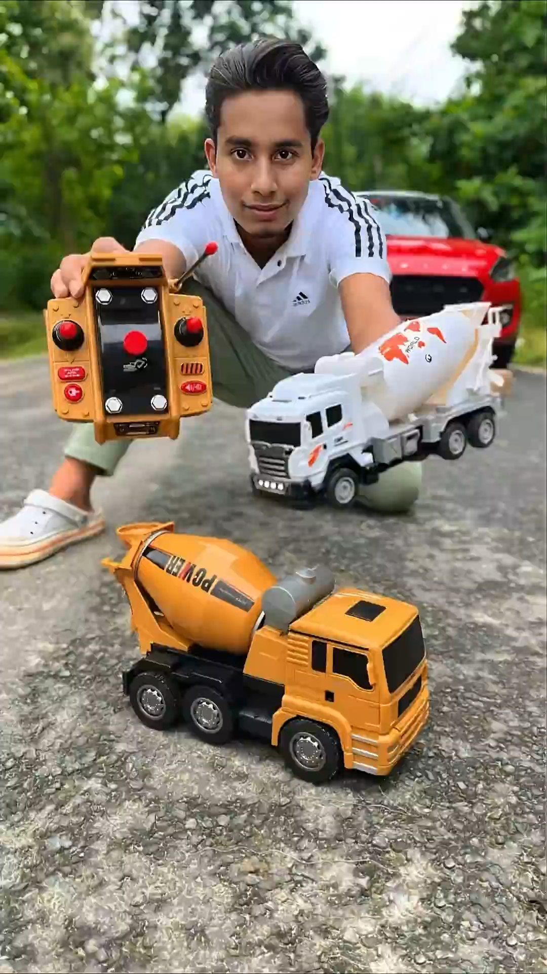 遥控搅拌车玩具
