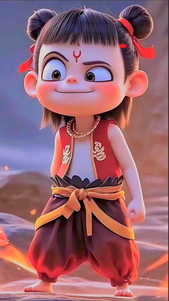 这样画哪吒!