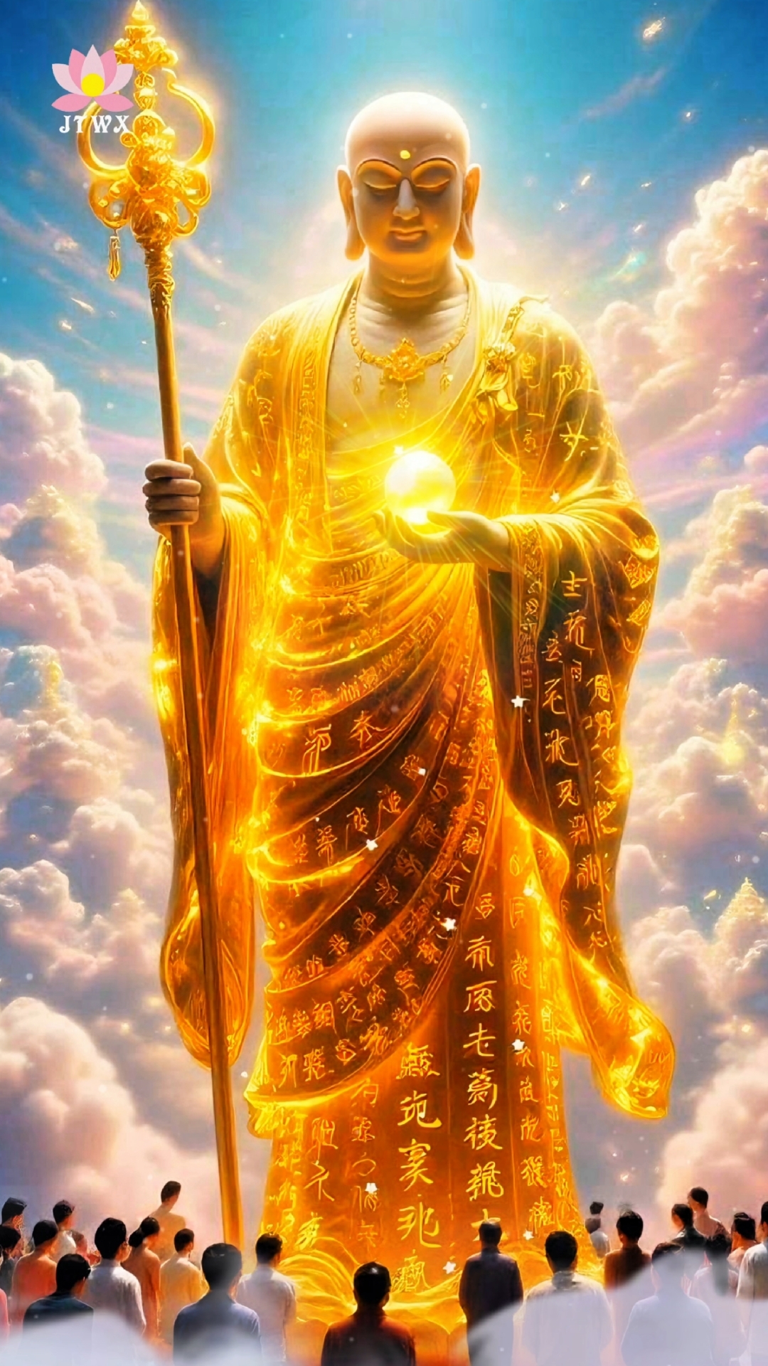 地藏菩萨立下地狱未空,誓不成佛,众生度尽,方证菩提的宏大誓愿