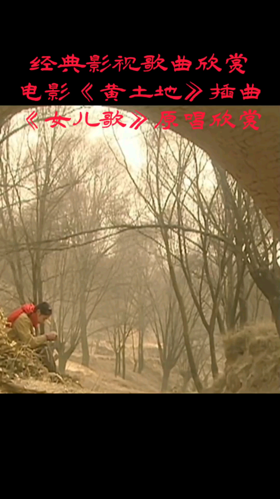 经典影视插曲《黄土地.女儿歌》种草:主页橱窗商品#伤感歌曲
