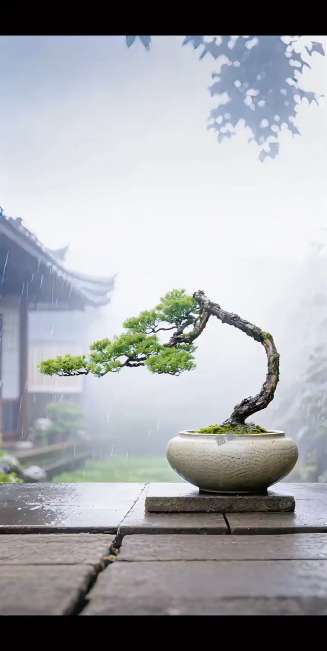 松树盆景造型艺术