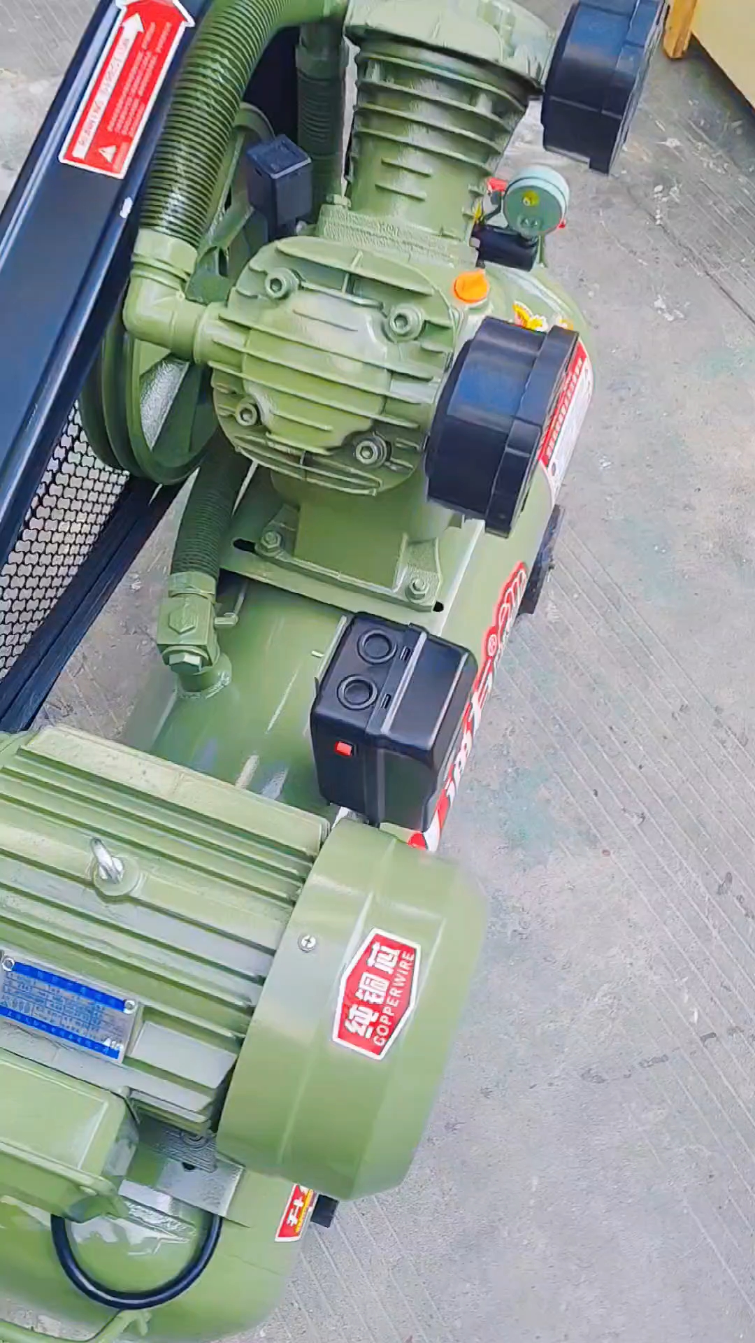 活塞式空压机#气泵#济宁百瑞达机械