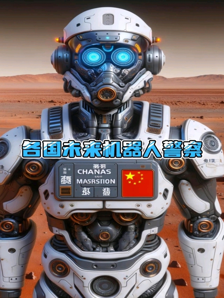 人类移民火星后,各国未来机器人警察大比拼,你们觉得还缺少什么