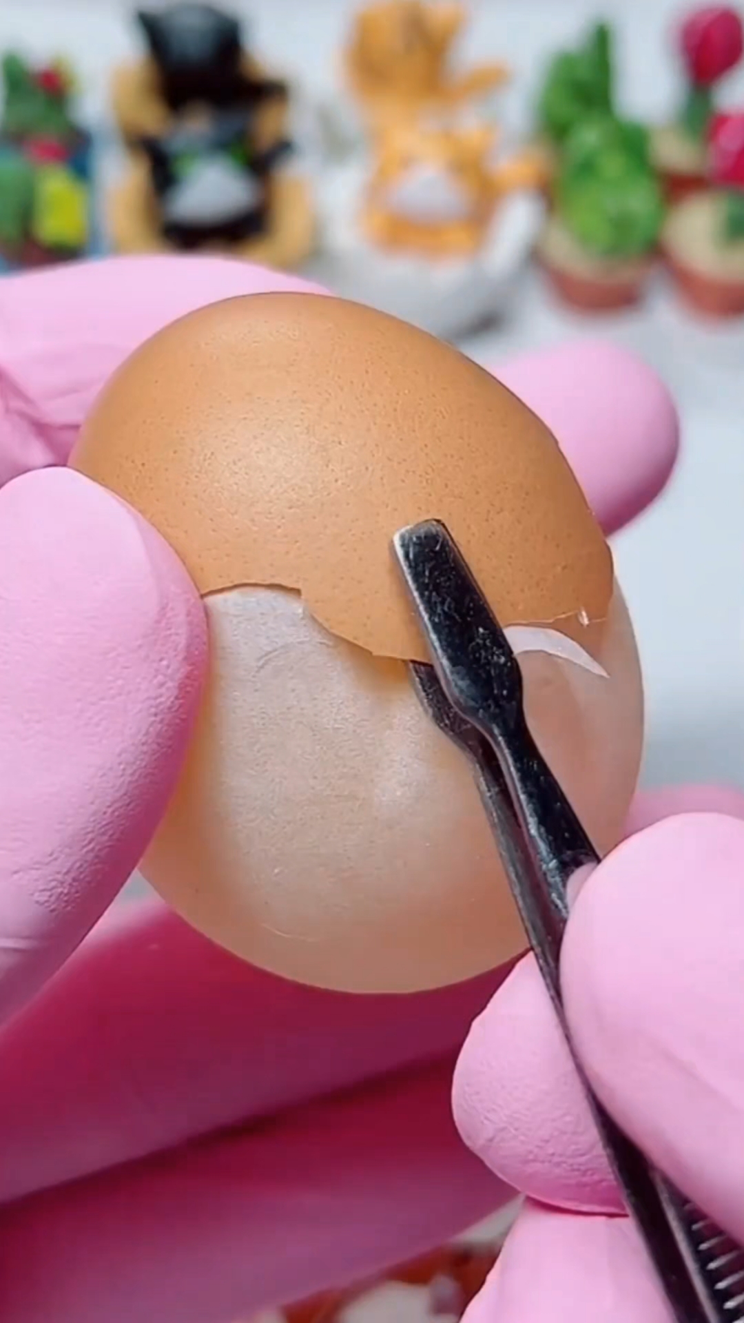 解压视频之我爱剥生鸡蛋