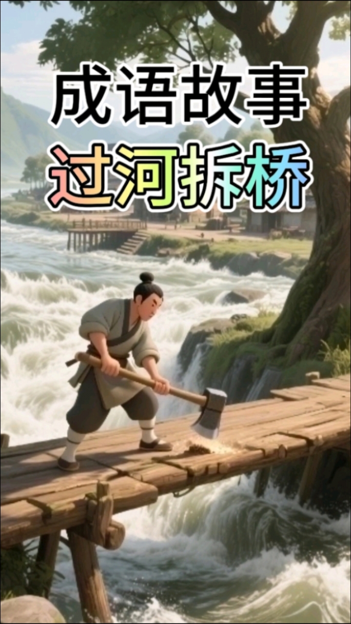第一集 ‖成语故事《过河拆桥》睡前故事,故事,寓言故事
