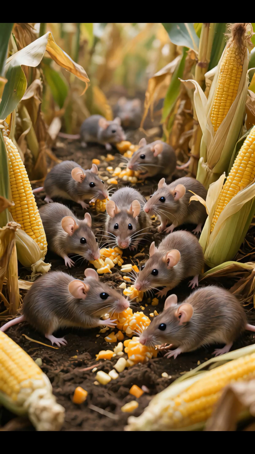 老鼠吃玉米