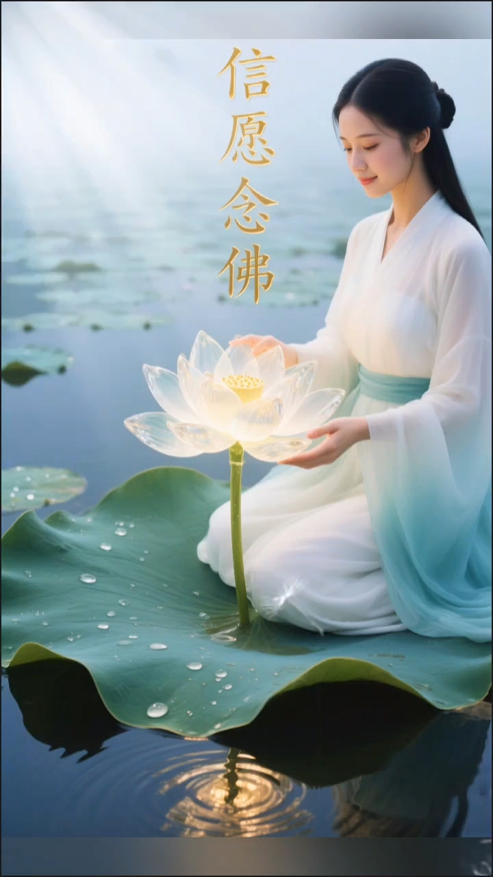 晨起念佛,六时吉祥,南无阿弥陀佛