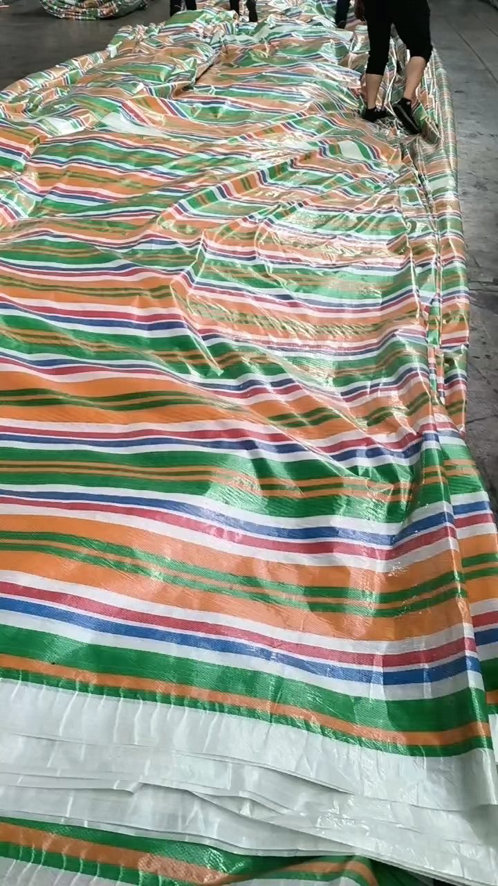 武汉彩条布厂家专业生产各种彩条布篷布,刀刮布厂家