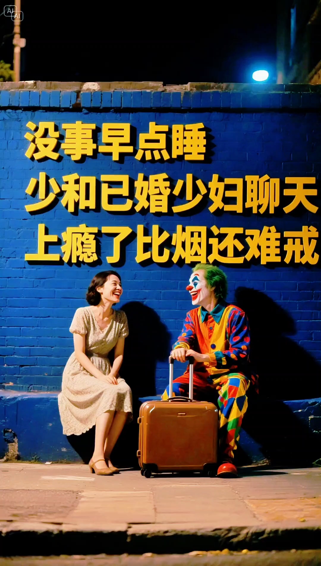 没事早点睡,少和已婚少妇聊天,上瘾了比烟还难戒