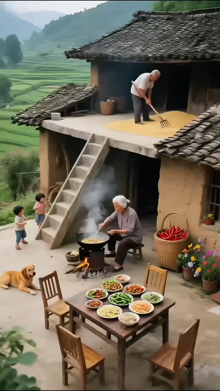 记录农村生活平凡的一天