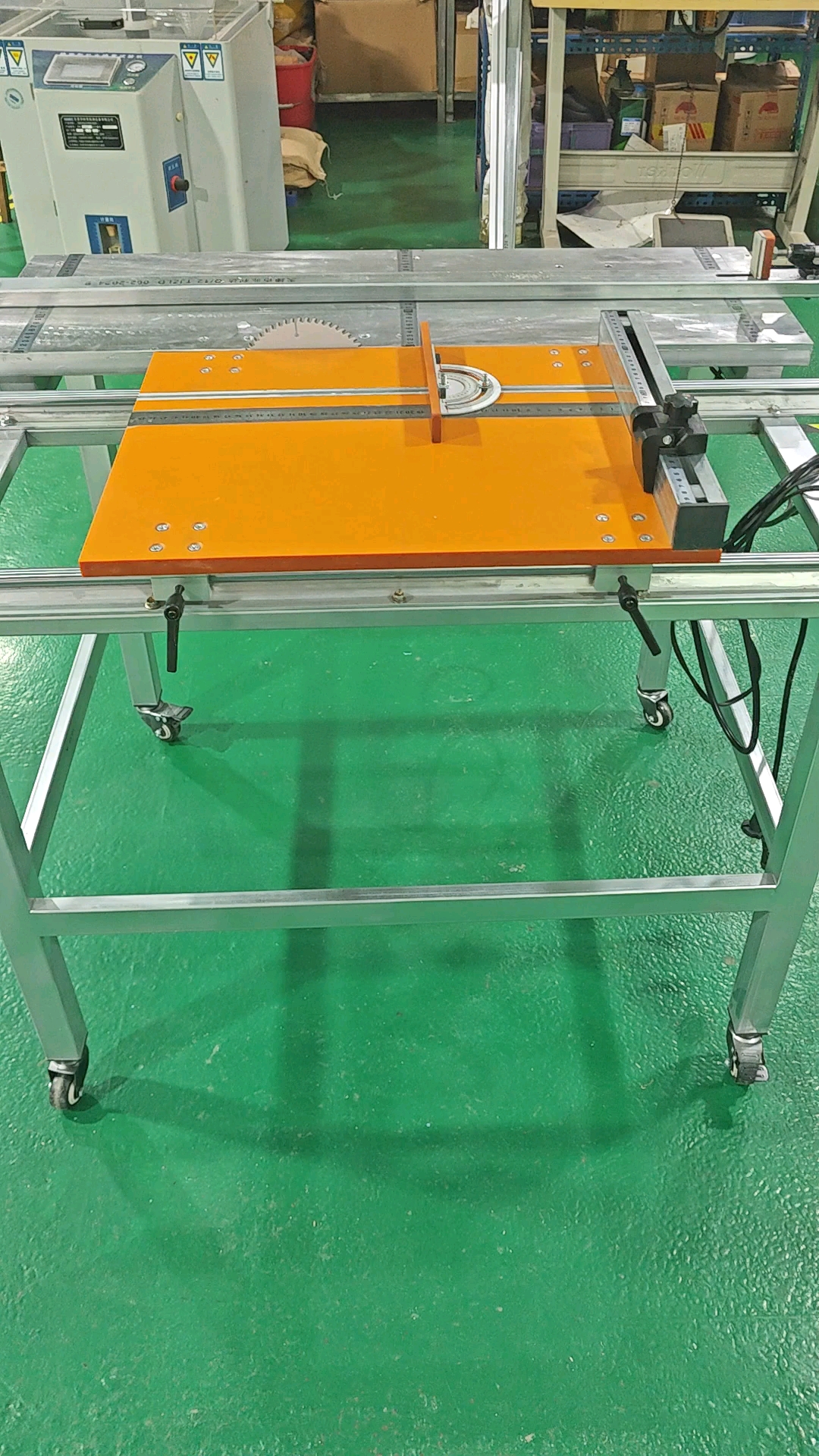 自制diy小型推台锯