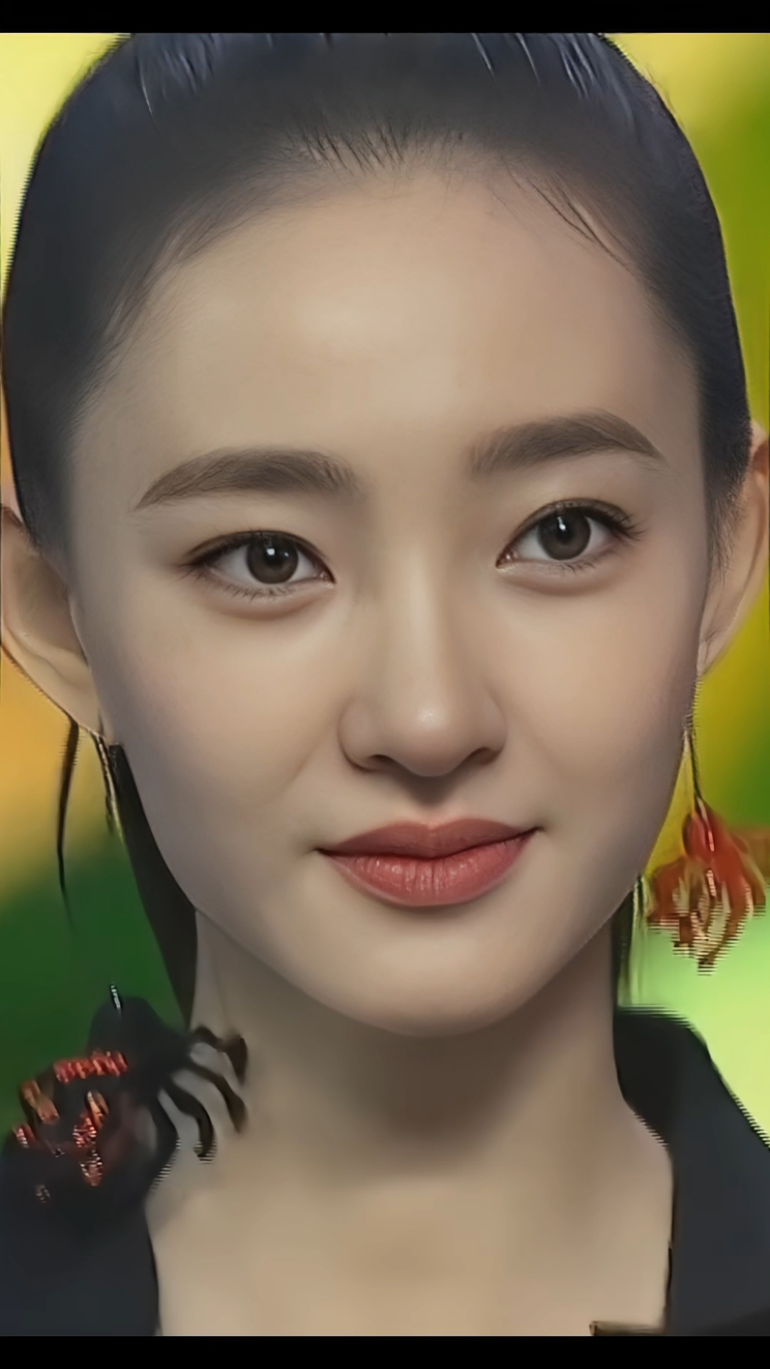 王丽坤 素颜女神 大家喜欢吗 美爆了